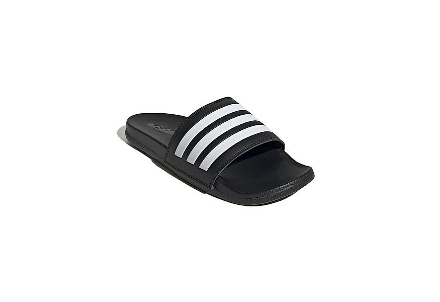 adidas Performance Adilette Comfort 3-Streifen schwarz/weiss - 1 Paar Bades günstig online kaufen