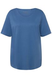 Ulla Popken T-Shirt Shirt doppellagige Vorderseite günstig online kaufen
