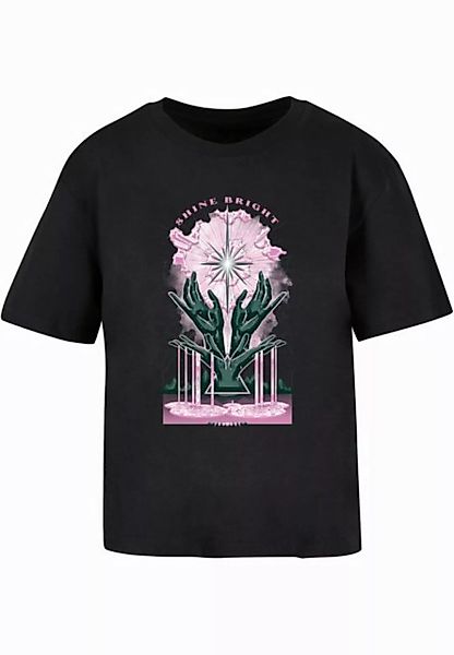 Miss Tee Kurzarmshirt Miss Tee Damen Shine Bright Tee (1-tlg) günstig online kaufen