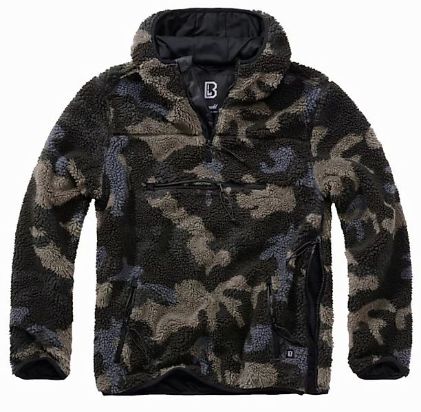 Brandit Fleecepullover Brandit Teddyfleece Pullover Worker, darkcamo günstig online kaufen