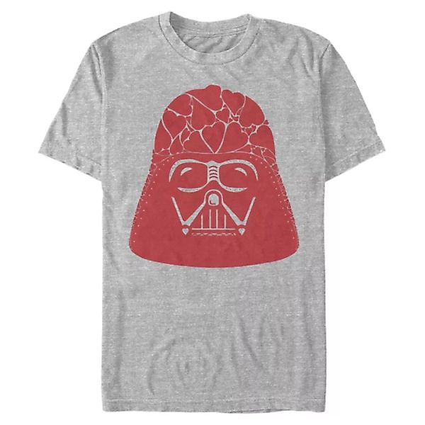 Star Wars - Darth Vader Vader Heart Helmet - Männer T-Shirt günstig online kaufen