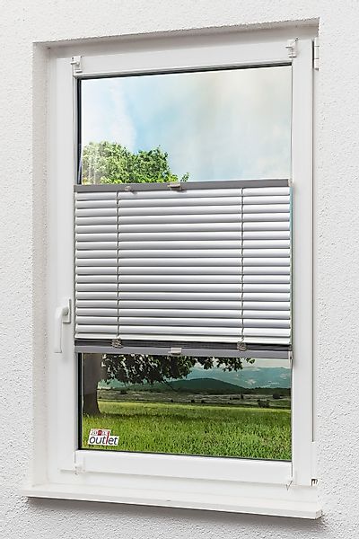 LYSEL® Jalousie Alu 25mm klemmen Silber, günstig online kaufen