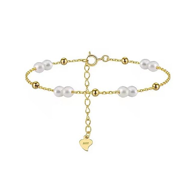 Runde Perlé Perlenarmband handgefertigtes Perlenarmband, zart, minimalistis günstig online kaufen