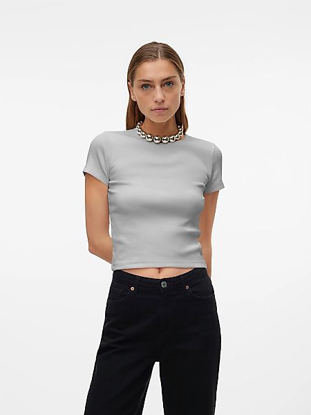 Vero Moda "VMCHLOE SS SHORT TOP JRS NOOS" Baumwollmischung günstig online kaufen