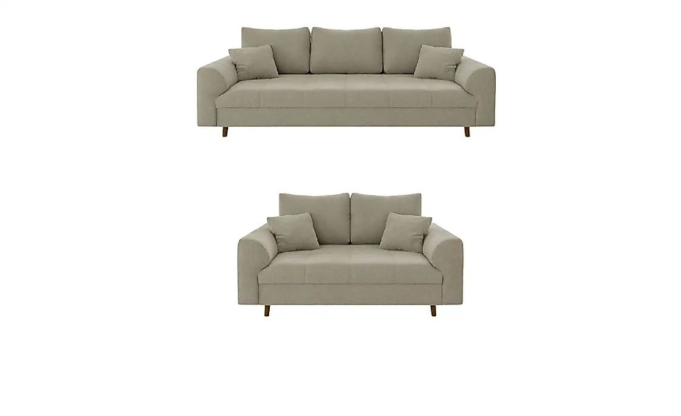 S-STYLE Polstergarnitur 3+2  Lars ¦ beige ¦ Maße (cm): B: 210 H: 81 Polster günstig online kaufen