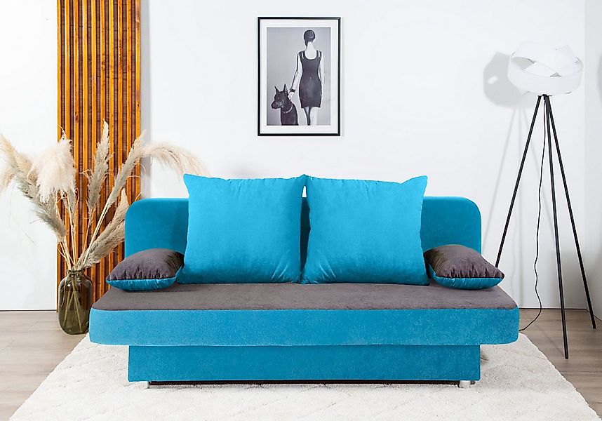 COLLECTION AB Schlafsofa "Ulla inkl. Bettfunktion und Bettkasten" inkl. Wen günstig online kaufen