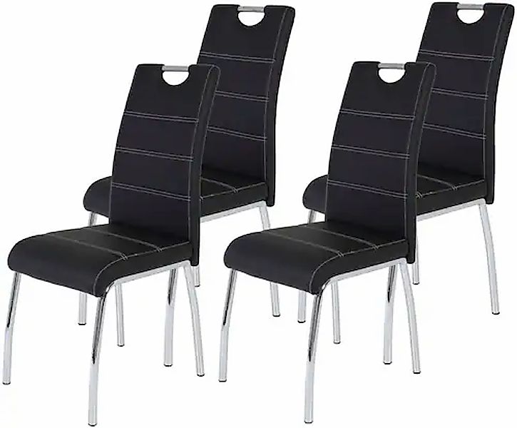 HELA Stuhl »Susi«, (Set), 4 St., Kunstleder, 2 oder 4 Stück, mit Griff günstig online kaufen