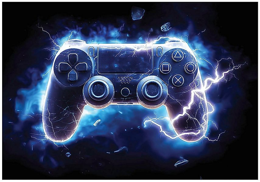 Wallarena Fototapete Kinderzimmer Spieler Junge Pad Game Kinder Vlies Tapet günstig online kaufen