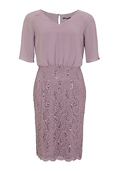 SWING Cocktailkleid -Kleid aus Material-Mix - Anlasskleid günstig online kaufen