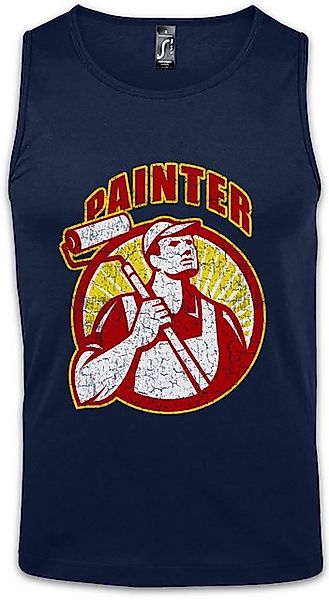 Urban Backwoods Tanktop Painter IX Ärmelloses T-Shirt Maler Artist Lackiere günstig online kaufen