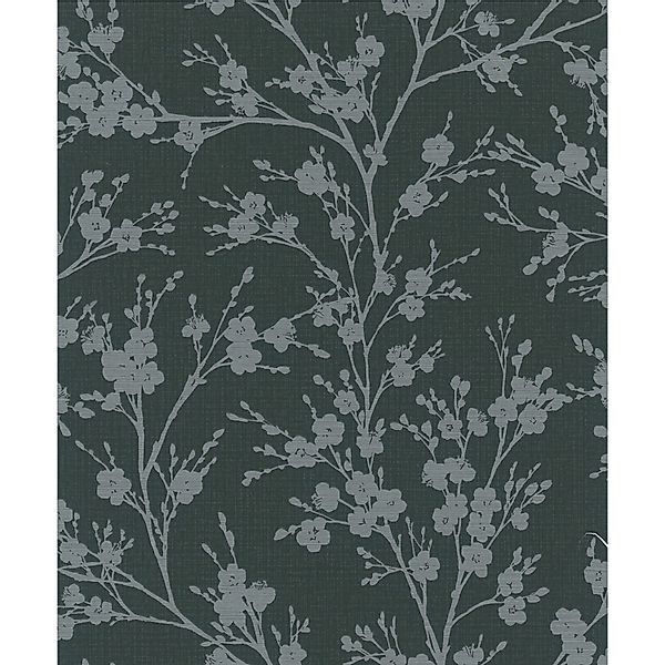 Marburg Vliestapete Ivy Nov Floral Silber FSC® günstig online kaufen