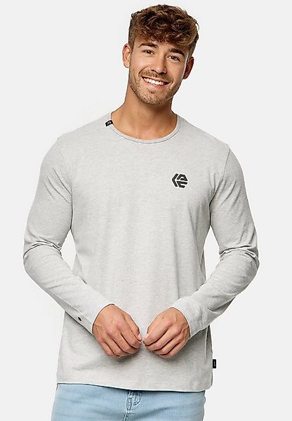 Indicode Langarmshirt Herren INTrense Shirt Langarm Herrenshirt 100% Baumwo günstig online kaufen