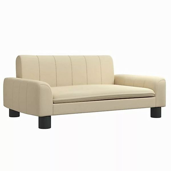 vidaXL Kindersofa Kindersofa Taupe 70x45x30 cm Stoff Kindercouch Kindermöbe günstig online kaufen