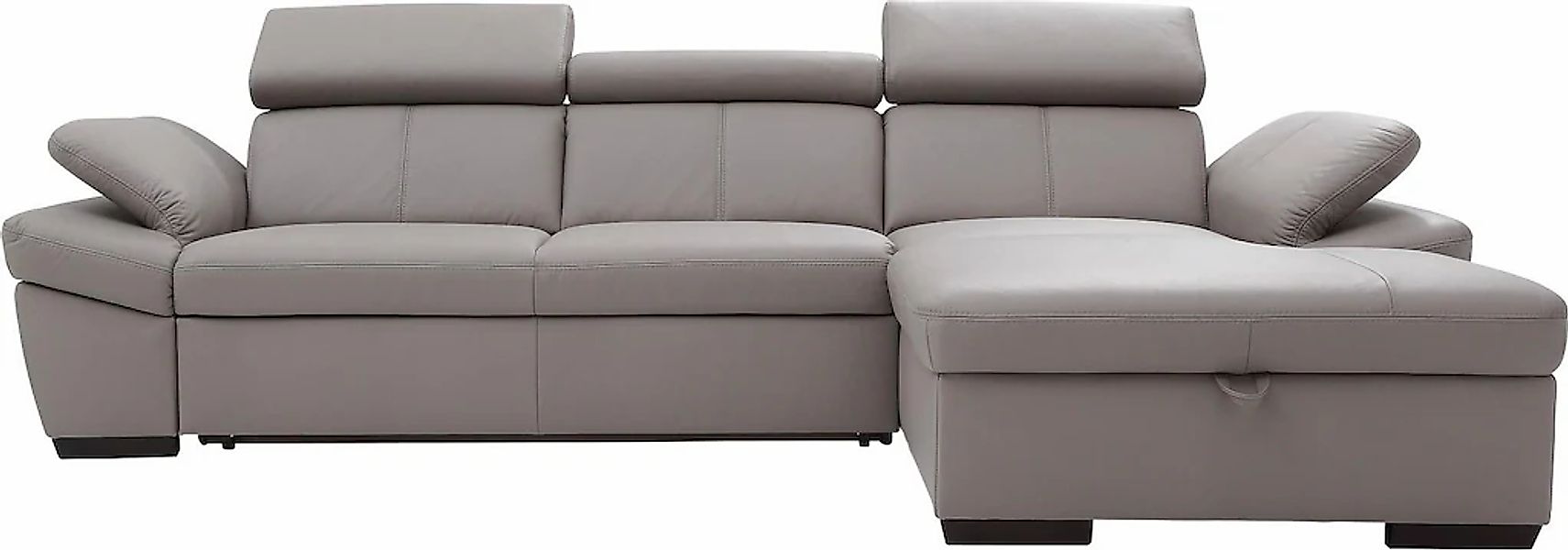 exxpo - sofa fashion Ecksofa "Salerno, Funktionssofa, Breite 280cm, hoher S günstig online kaufen