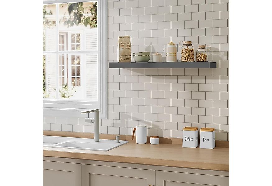 Woltu Wandboard, 1-tlg., Wandregal Holz Schweberegal Regal für Bücher günstig online kaufen