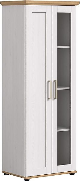 Home affaire Vitrine Cosenza, Höhe 161 cm, 2 Türen, 4 Fächer (1-St) Vitrine günstig online kaufen