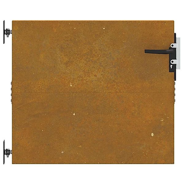 vidaXL Gartentor Gartentor 85x100 cm Cortenstahl günstig online kaufen