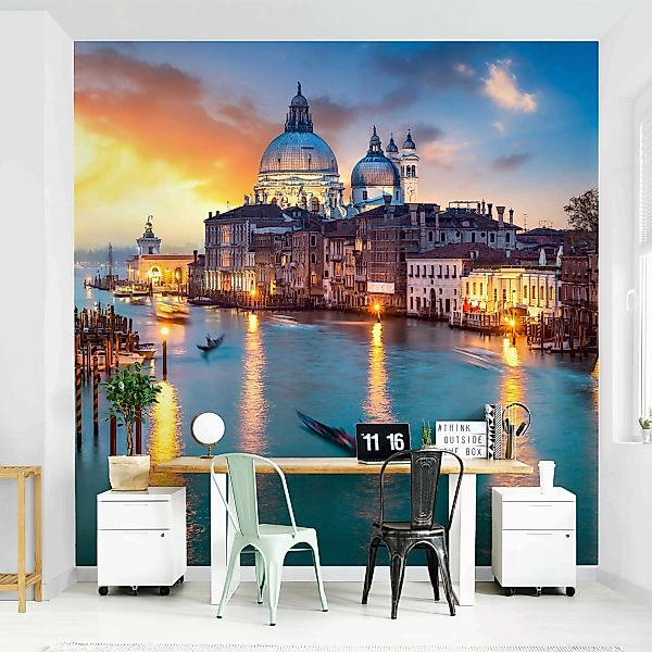 Fototapete Sunset in Venice günstig online kaufen