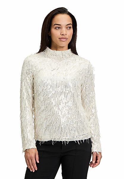 Cartoon Schlupfbluse "Damen Schlupfbluse mit Pailletten" günstig online kaufen