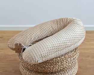 Loolay Stillkissen 100% MINKY Schwangerschaftskissen Seitenschläferkissen günstig online kaufen