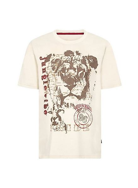 Trigema T-Shirt TRIGEMA T-Shirt mit großem Löwen-Print (1-tlg) günstig online kaufen