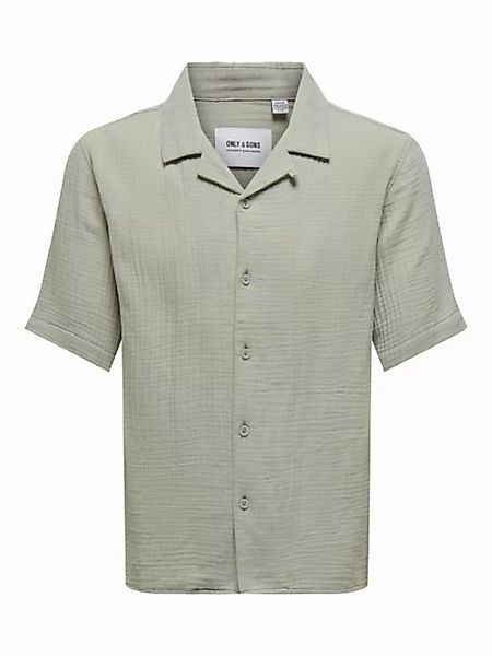 ONLY & SONS Kurzarmhemd Hemd Kurzarm Knopfleiste Hemdkragen ONSKYLE 0158 SS günstig online kaufen