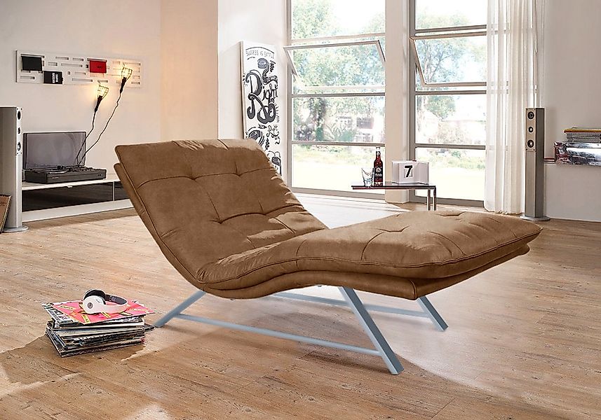 W.SCHILLIG Relaxliege »daily dreams«, in Waffelkissen-Optik, wahlweise mit günstig online kaufen