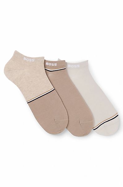 BOSS Freizeitsocken "3P AS Colorblock", (Packung, 3 Paar), Mit BOSS Logosch günstig online kaufen