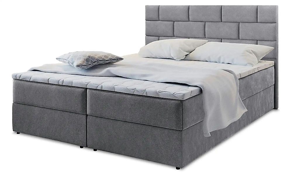 MASSENO Boxbett mit Bettkasten Kerlo ¦ grau ¦ Maße (cm): B: 140 H: 98 Bette günstig online kaufen