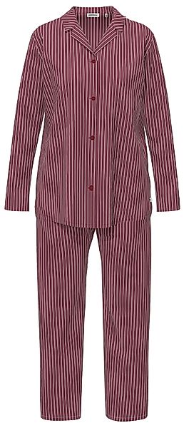seidensticker Schlafanzug Damen Pyjama lang geknöpft günstig online kaufen