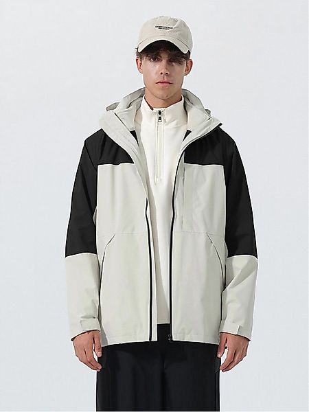 YOUTHUP 3-in-1-Funktionsjacke Herren 3-in-1 Outdoor Kontrastjacke günstig online kaufen