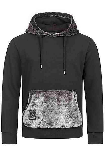 RedBridge Hoodie mit Teddyfell-Details Lässiger Kapuzenpullover günstig online kaufen