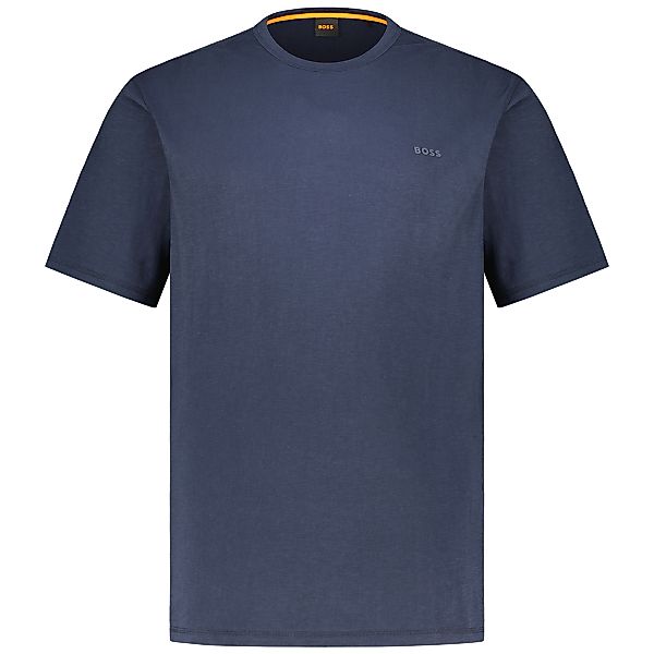 BOSS T-Shirt aus Biobaumwolle Farbe dunkelblau Größe: 6XL günstig online kaufen