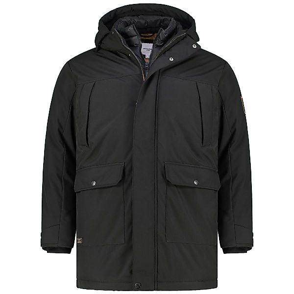Jack&Jones Softshell Parka, wasserabweisend Farbe schwarz Größe: 4XL günstig online kaufen