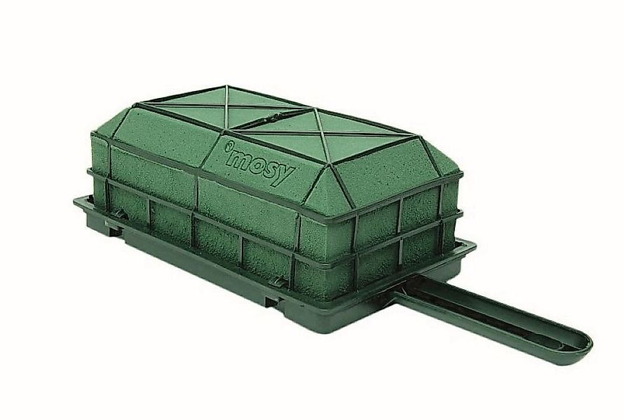 mosy Bastelmoos Blumengesteck-Halter m. Steckschaum f. frische Blumen, Grab günstig online kaufen