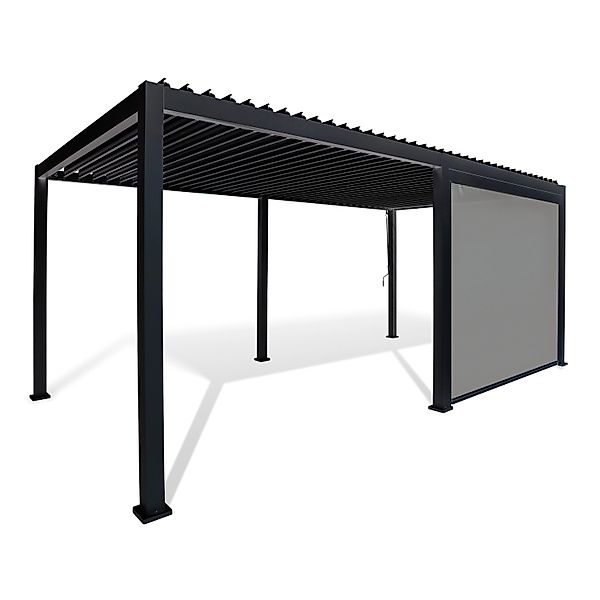 Seitenrollo 360 cm (für Cadiz Breite 360 cm + 720 cm) Anthrazit günstig online kaufen