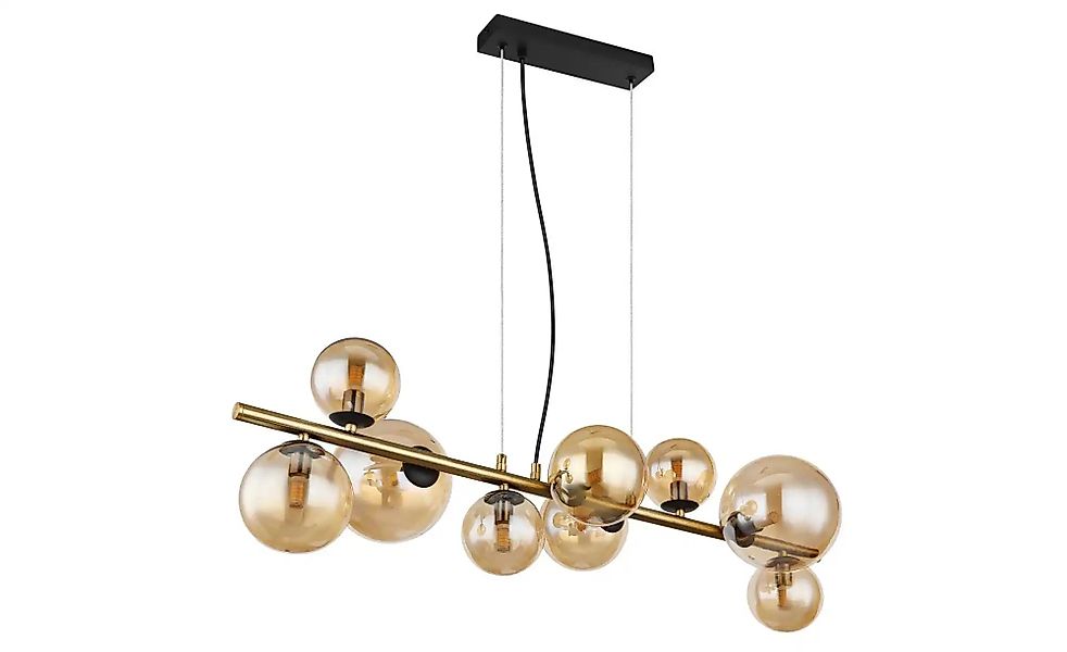 Globo Lighting Pendelleuchte  Riha ¦ schwarz ¦ Maße (cm): B: 86,6 H: 120 T: günstig online kaufen