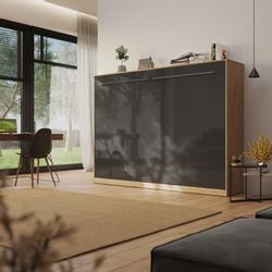 SMARTBett Schrankbett Standard 140x200 cm, Wildeiche günstig online kaufen
