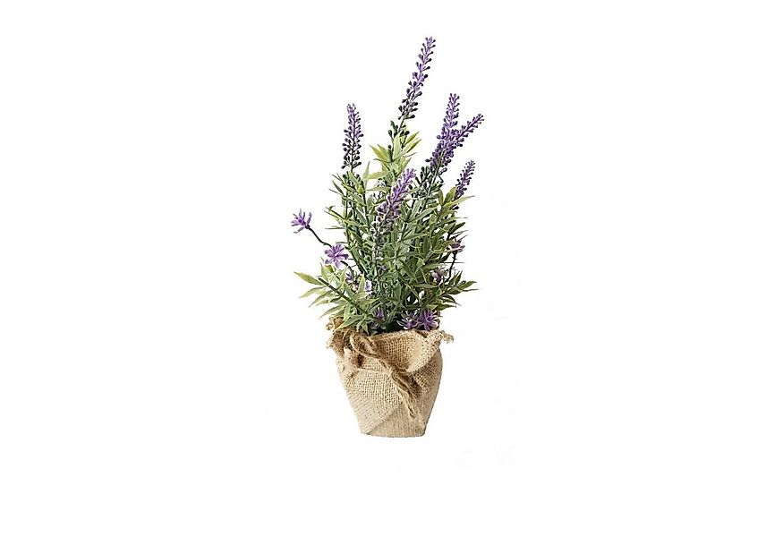 Kunstblume Lavendeltopf 26 cm Kunstpflanze Flora Lavendel, HTI-Living, Höhe günstig online kaufen