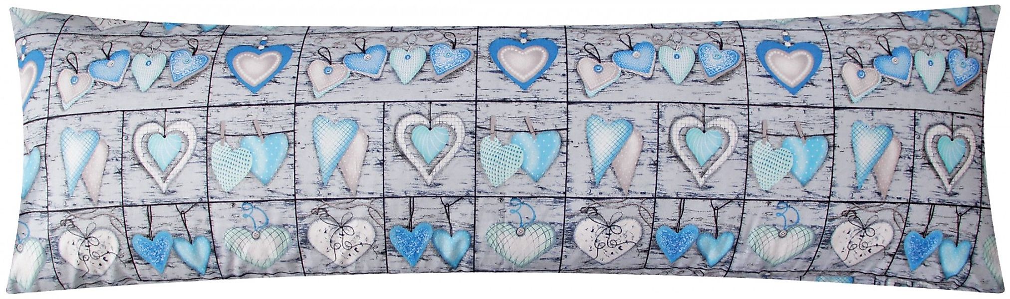 Heubergshop Seitenschläferkissenbezug, (1 Stück), 40x145cm Landhaus günstig online kaufen