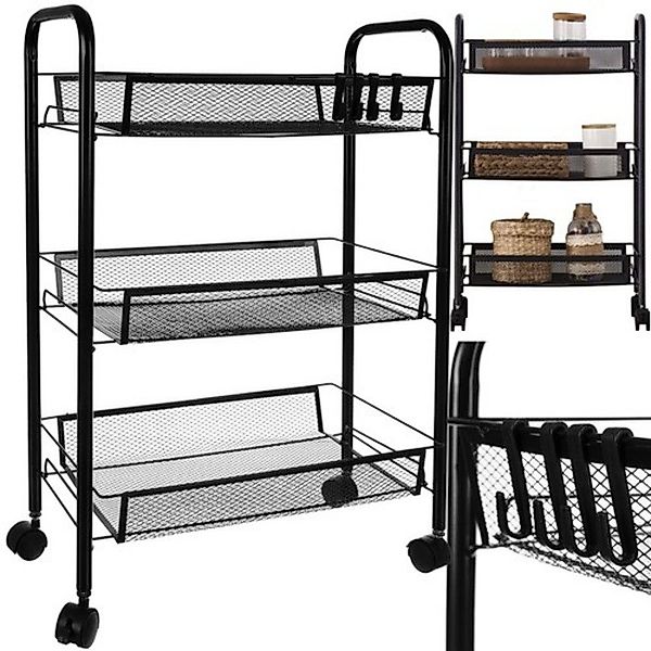 Ruhhy Küchenregal Mobiles Regal Küchenablage, Spar-Set günstig online kaufen