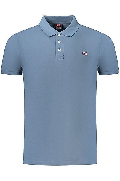 NORWAY 1963 Poloshirt Herren Poloshirt Norwegen 1963: Blau, Kurzarm, mit günstig online kaufen