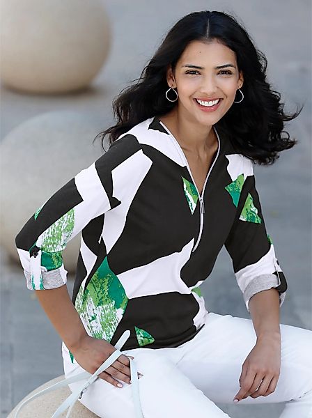 Classic Basics V-Shirt "Langarm-Shirt", 1 Stk. günstig online kaufen