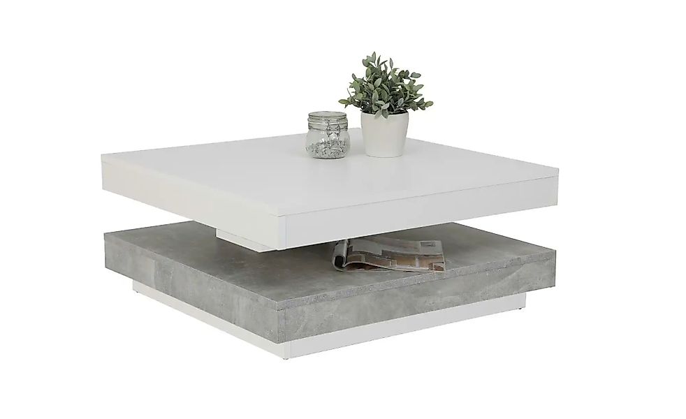 Couchtisch drehbar  Montecristo ¦ weiß ¦ Maße (cm): B: 67 H: 35 Tische > Co günstig online kaufen