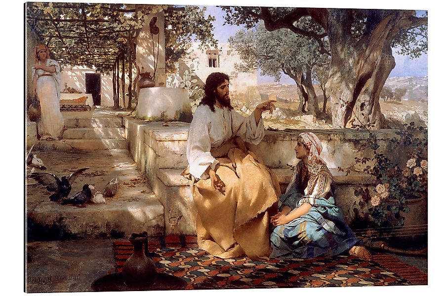 Posterlounge Wandbild Christus bei Maria und günstig online kaufen