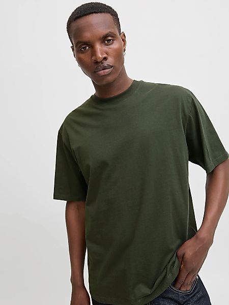 Jack & Jones Oversize-Shirt "JJEBRADLEY TEE SS O-NECK NOOS", mit Rundhalsau günstig online kaufen