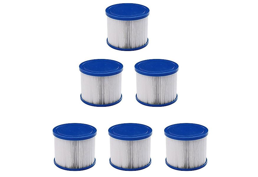 Arebos Pool-Filterkartusche Poolfilter, 6x Filterkartuschen, Spa, Whirlpool günstig online kaufen