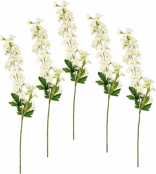 I.GE.A. Kunstblume "Delphinium", 5er Set günstig online kaufen