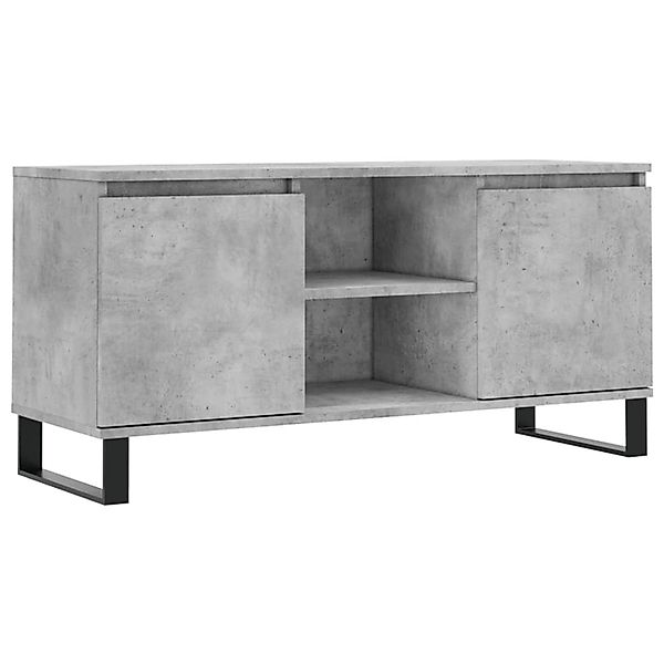 vidaXL TV-Schrank Betongrau 104x35x50 cm Holzwerkstoff 827024 günstig online kaufen