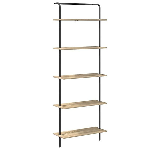 vidaXL Bücherregal Regal Sonoma-Eiche 60 x 24 x 168 cm Holzwerkstoff, 1-tlg günstig online kaufen